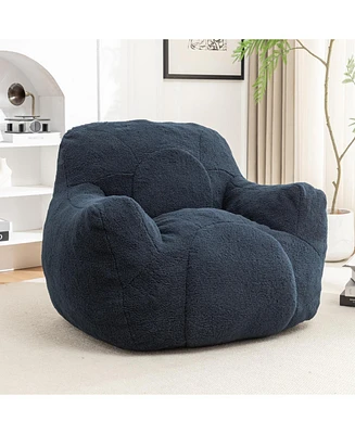 Cozy Bean Bag Chair with Memory Foam for Relaxing Spaces