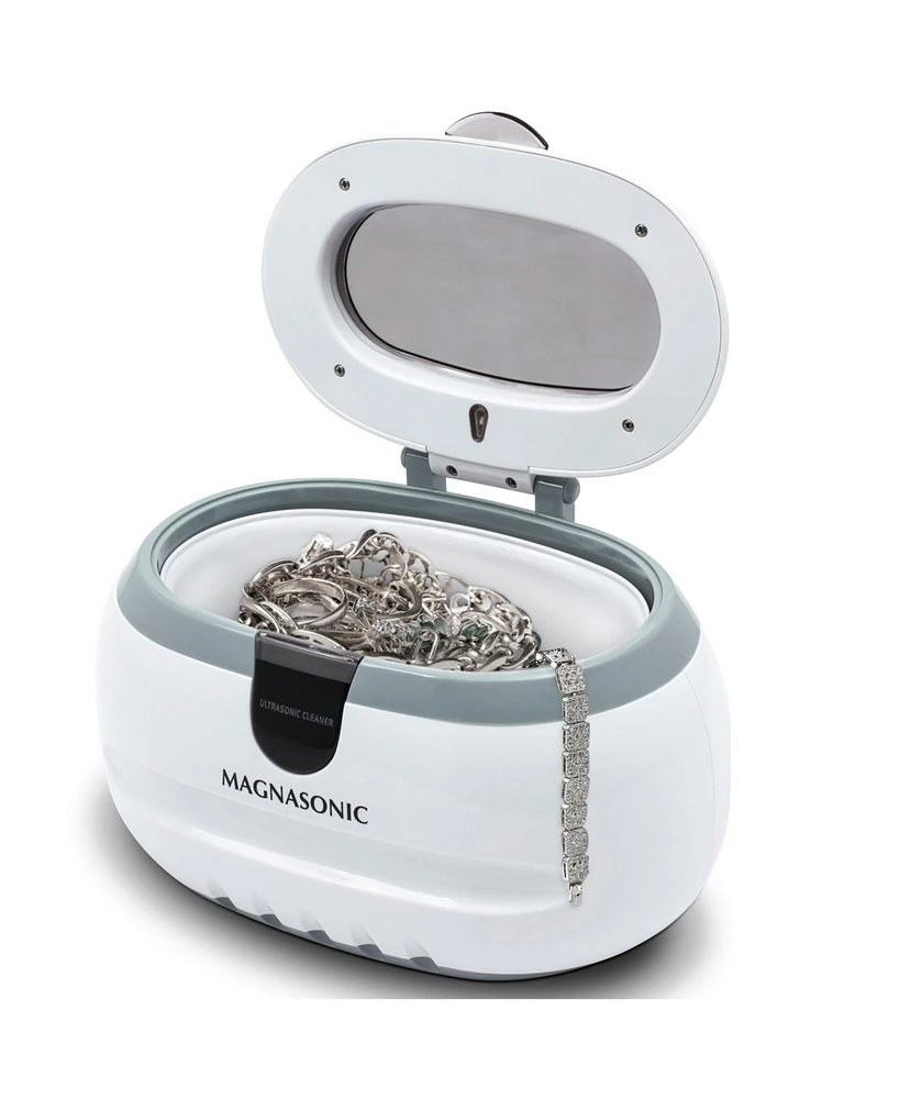 Magnasonic Professional Ultrasonic Jewelry Cleaner Machine for Cleaning Eyeglasses, Watches, Rings, Necklaces, Coins, Razors, Combs, Tools, Parts, Ins