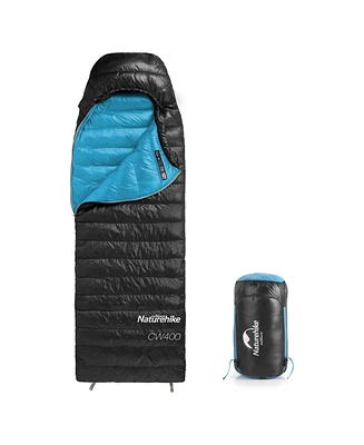 Naturehike Ultralight Down Sleeping Bag, 650FP, 3-4 Season, Adults, 32-42, Waterproof, Compact, Camping, Hiking