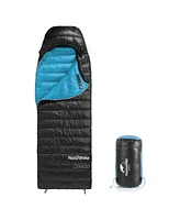 Naturehike Ultralight Down Sleeping Bag, 650FP, 3-4 Season, Adults, 32-42, Waterproof, Compact, Camping, Hiking