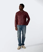 Furniq Uk Men's Suede Bomber Jacket, Created for Macy's