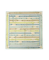 Coach Bag Strap Print Silk Square Scarf