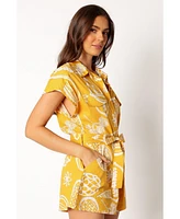 Petal and Pup Women's Georgina Tie Waist Romper