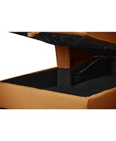 2-in-1 Chaise Lounge and Sleeper Sofa with Storage and Stylish Design