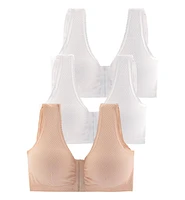 Lascana Women's 3 Pk T-Shirt Bras