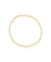 The Lovery Curb Chain Bracelet 2.5 millimeters 6.5 inches