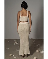 Jluxlabel Women's Beachside Crochet Bustier