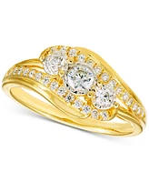 Diamond Ring (1/2 ct. t.w.) in 10k Yellow Gold