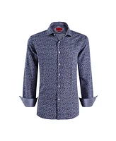 Elie Balleh Big Boys Slim Fit Floral Printed Button-Down Shirt