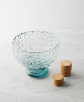 Kosta Boda Crystal 7.5" Circular Moss Bowl