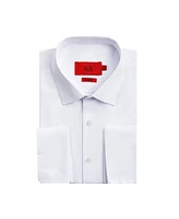 Elie Balleh Big Boys White Slim Fit French Cuff Shirt