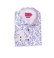 Elie Balleh Little Boys White Slim Fit Dress Button-Down Shirt