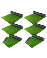 Yescom 6pcs 65x5 Ft Artificial Turf Grass Rug Gym Turf Indoor Outdoor Event Balcony Deck Patio