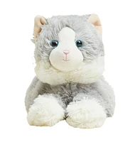 Warmies Microwavable French Lavender Scented Plush Gray Cat