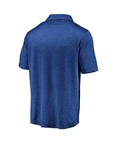 Fanatics Men's Royal Florida Gators Primary Logo Striated Polo Shirt