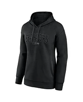 Fanatics Women's Seattle Seahawks Blackout Luxe Arch Pullover Sweatshirt