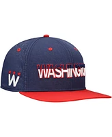 Fanatics Men's Navy Washington Capitals Alternate Logo Snapback Hat