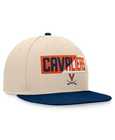 Top of the World Men's Khaki Virginia Cavaliers Goalaso Snapback Hat
