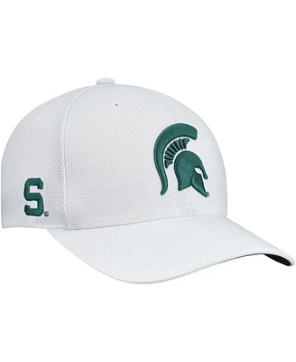 Top of the World Men's White Michigan State Spartans Reflex Hybrid Tech Flex Hat