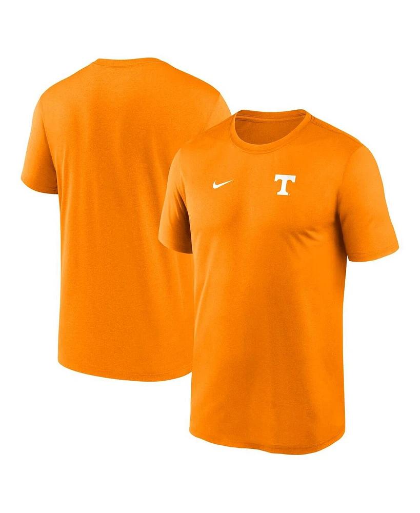 Nike Men's Tennessee Orange Volunteers 2025 Sideline Small Logo Legend Performance T-Shirt