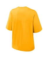 Nike Women's Gold Lsu Tigers Legacy Established Boxy T-Shirt