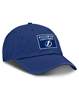 Fanatics Men's Blue Tampa Bay Lightning Authentic Pro Prime Adjustable Hat