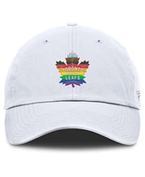 Fanatics Men's White Toronto Maple Leaf's Pride Adjustable Hat