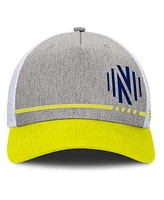 Fanatics Men's Heather Gray Nashville Sc Low Block Trucker Adjustable Hat