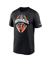 Nike Men's Black Cincinnati Bengals Legend Icon Performance T-Shirt