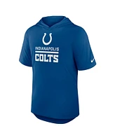Nike Men's Royal Indianapolis Colts Lockup Tri-Blend Hoodie T-Shirt