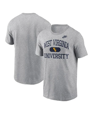 Nike Men's Heather Charcoal West Virginia Mountaineers Legacy Alma Mater T-Shirt