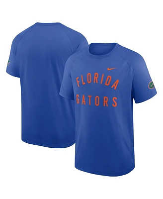 Nike Men's Royal Florida Gators Ready Raglan Premium Performance T-Shirt