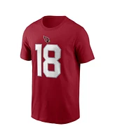 Nike Men's Marvin Harrison Jr. Cardinal Arizona Cardinals Name Number T-Shirt