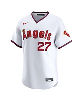 Nike Men's Mike Trout White Los Angeles Angels Alternate Limited Jersey