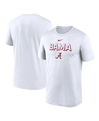Nike Men's White Alabama Crimson Tide 2025 Sideline Legend Performance T-Shirt