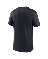Jordan Men's Navy Michigan Wolverines 2025 Sideline Small Logo Legend Performance T-Shirt