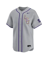 Nike Men's Gray Lsu Tigers Limited Road Wordmark Jersey