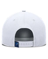 Fanatics Men's White St. Louis Blues Rope A-Frame Adjustable Hat