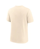 Nike Men's Natural Lsu Tigers Arch Logo Triblend T-Shirt