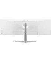 Lg 49WQ95C-w 49" 32:9 UltraWide Dual Qhd 144Hz Curved Nano Ips Lcd Hdr Monitor, Built-In Speakers