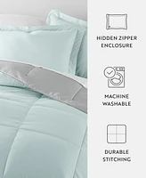 ienjoy Home All Season Lightweight Down Alternative Reversible -Pc. Comforter Set