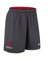 Nike Men's Crimson/Charcoal Alabama Crimson Tide 2025 Sideline Reversible Performance Shorts