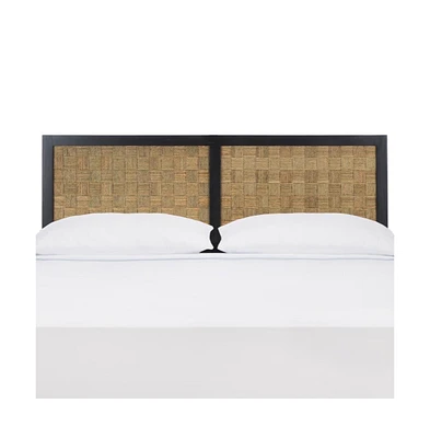 Halvor Rattan Queen Headboard