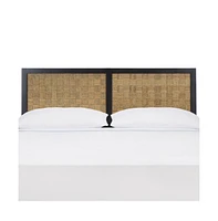 Halvor Rattan Queen Headboard