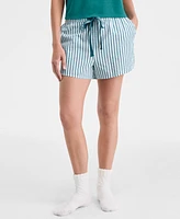 State of Day Stripe Seersucker Drawstring Shorts Xs-3X, Exclusively for Macy's
