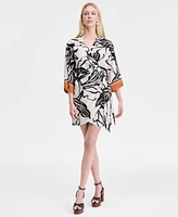 I.n.c. International Concepts Women's Printed Kimono Dress, Exclusively at Macy's