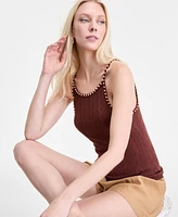 I.n.c. International Concepts Women's Embellished Knit Camisole, Exclusively at Macy's