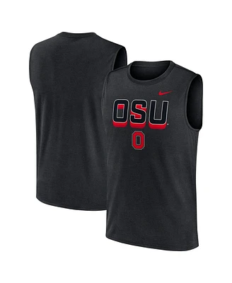 Nike Men's Black Ohio State Buckeyes Primetime Tricode Legend Performance Tank Top