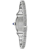Bulova 150th Anniversary Women's Art Deco Miss America Stainless Steel Expansion Bracelet Watch 18mm