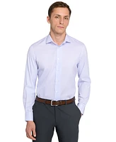 Men Checkered Print Hybrid Slim Fit Easy Care Long Sleeve Shirt